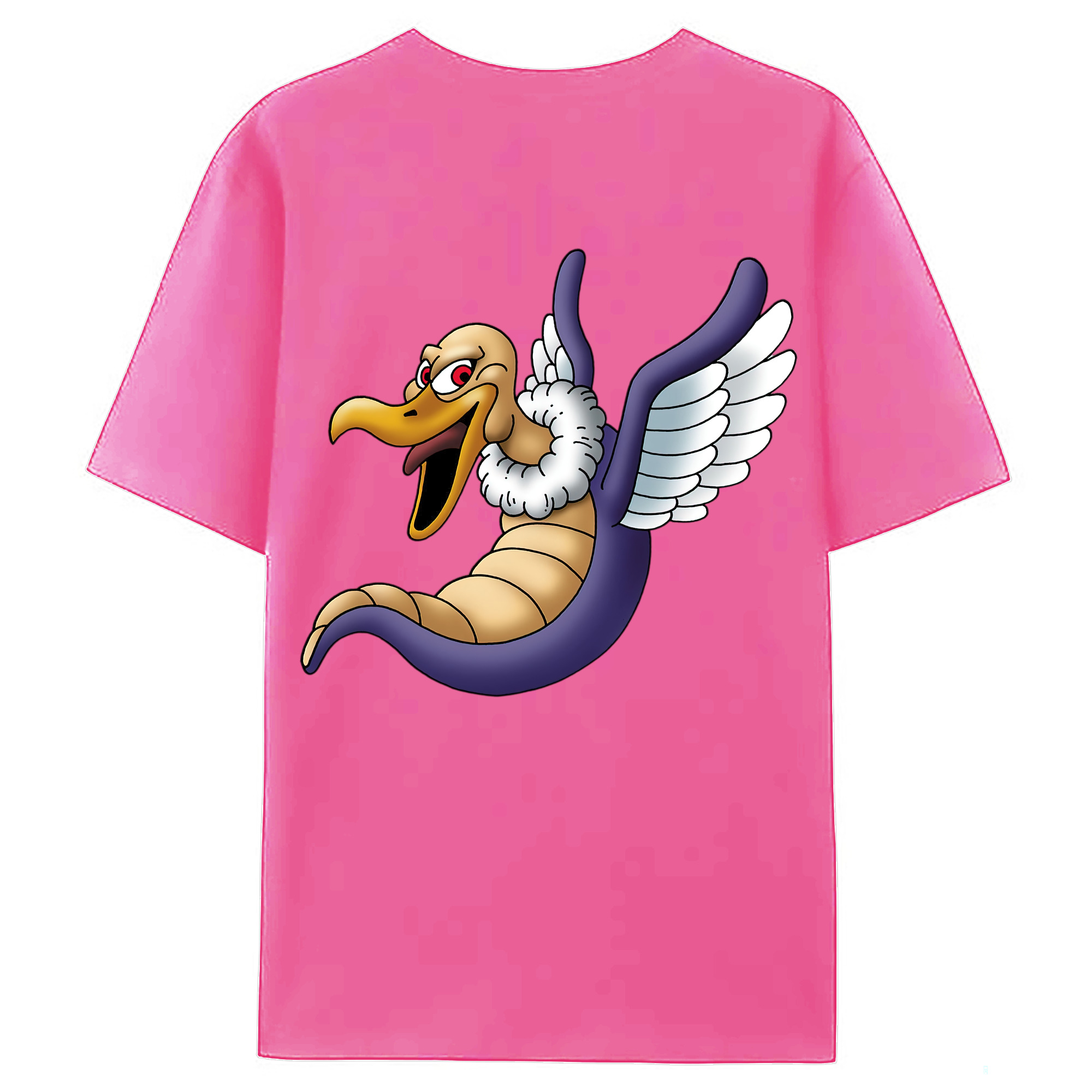 （画像用） ドラゴンクエスト Doragon Kuesuto Dragon Quest レディース半袖Tシャツ(バックプリント)
